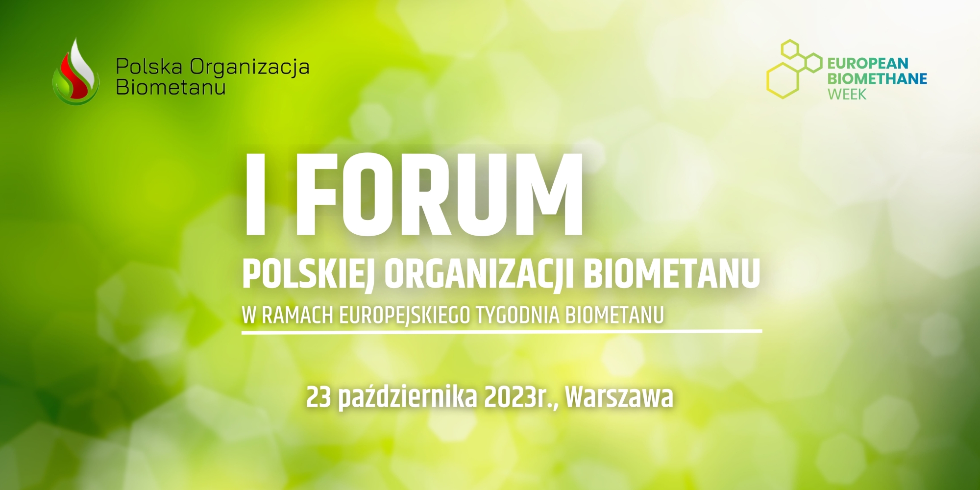 I Forum Polskiej Organizacji Biometanu w ramach Europejskiego Tygodnia Biometanu